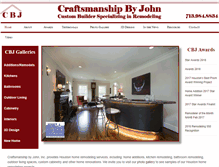 Tablet Screenshot of craftsmanshipbyjohn.com